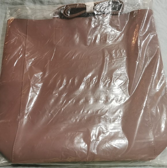 Soft Vegan Leather Tote - Picture 5 of 10